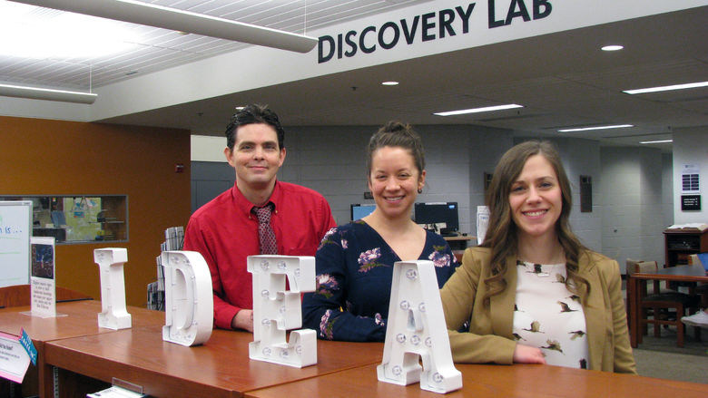 Berks Discovery Lab librarians