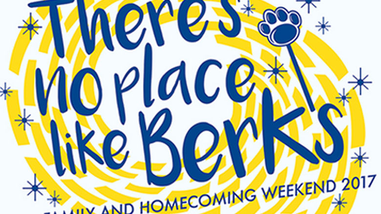 There's No Place Like Berks Homecoming Logo