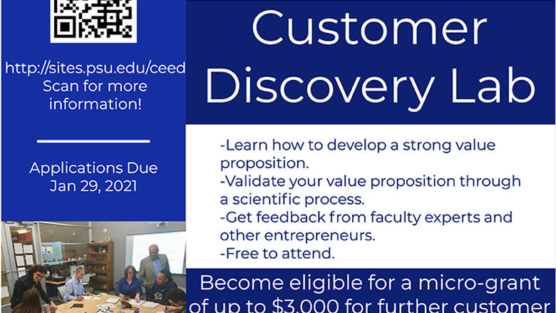 Customer Discovery Lab flyer