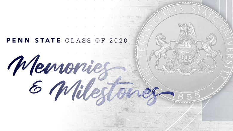 Penn State Memories and Milestones image with shield
