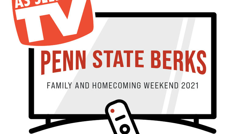As Seen on TV logo for Penn State Berks Homecoming 2021