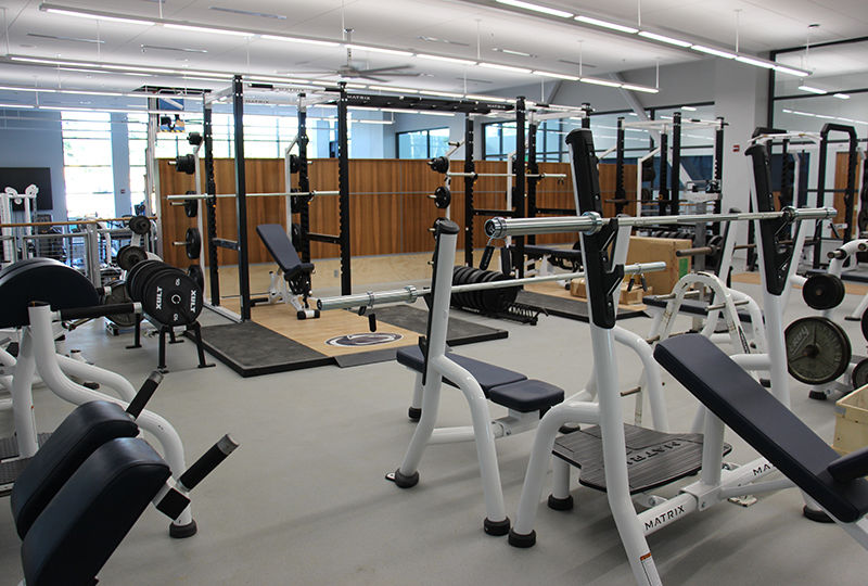 Beaver Athletics and Wellness Center fitness center.