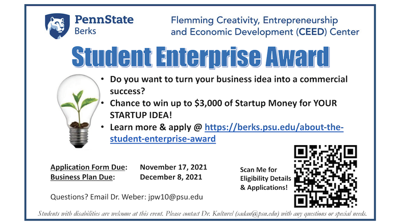 Student Enterprise Award