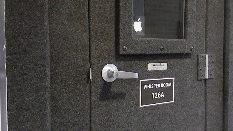 Whisper Room at Penn State Berks Media Commons 