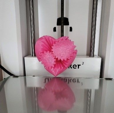 3D Pink Heart