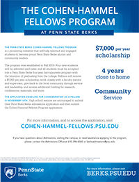 Cohen Hammel Fellows Flyer
