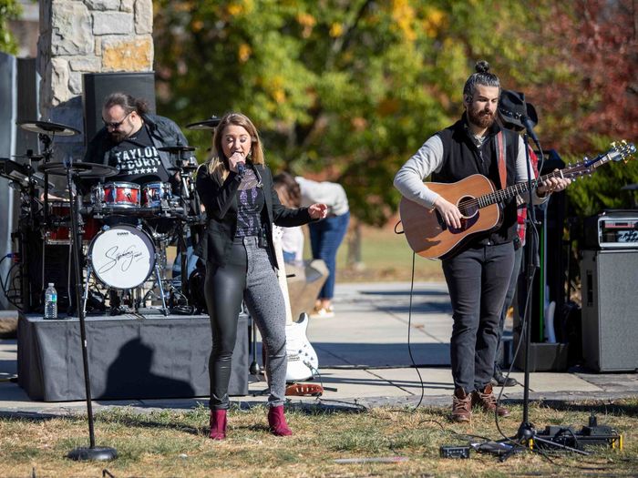 The Stephanie Grace band performed