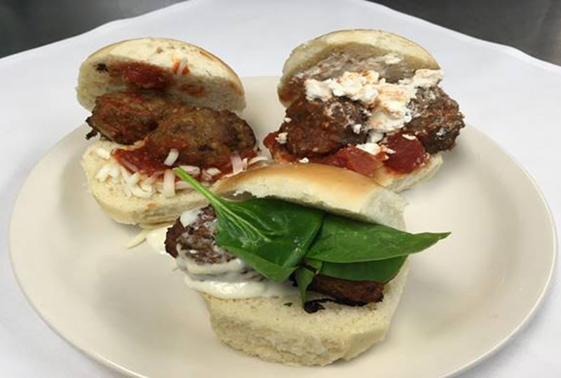Meatball Sliders now available at Tully's