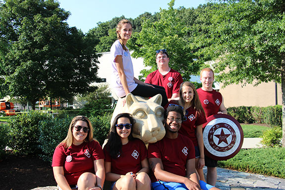 orientation leaders at Lion