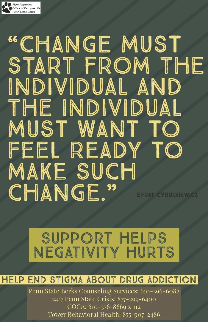 Change must start from the individual poster