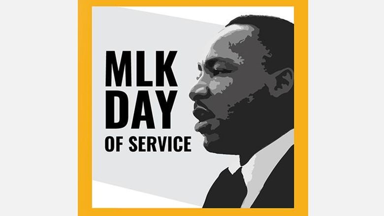MLK Day of Service 2021 logo