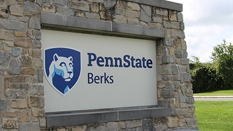 Penn State Berks sign