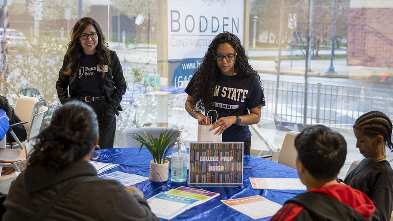 Spanish speaking faculty and staff visited Centro Hispano for family night.