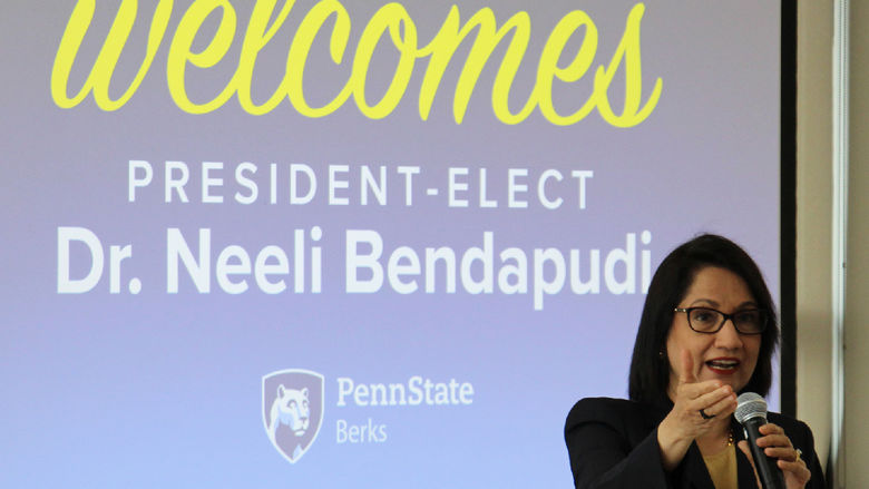 President-elect Neeli Bendapudi