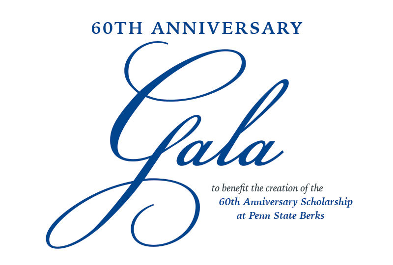 Penn State Berks holds 60th Anniversary Gala logo