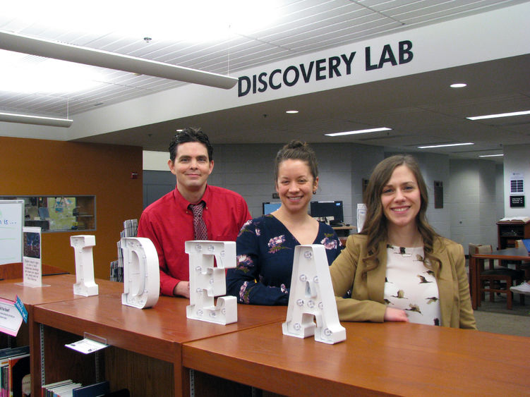 Berks Discovery Lab librarians