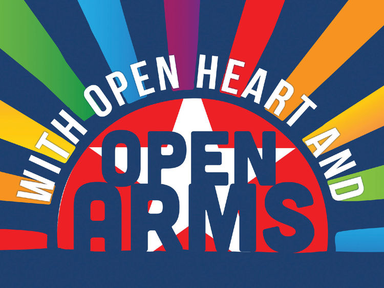 With Open Heart and Open Arms logo
