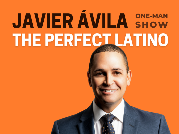 Poster for Javier Avila's "The Perfect Latino"