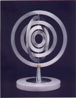 Small Orbits sculpture by Jeff Kahn
