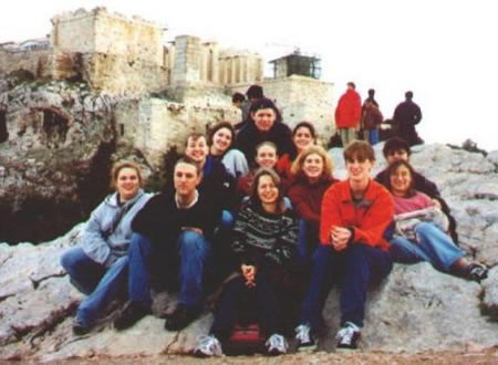Honors travel to Greece