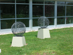 Three Spheres sculpture